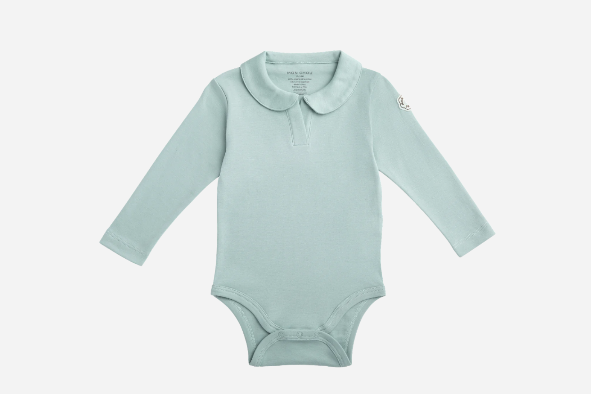 Long Sleeve Polo Onesie