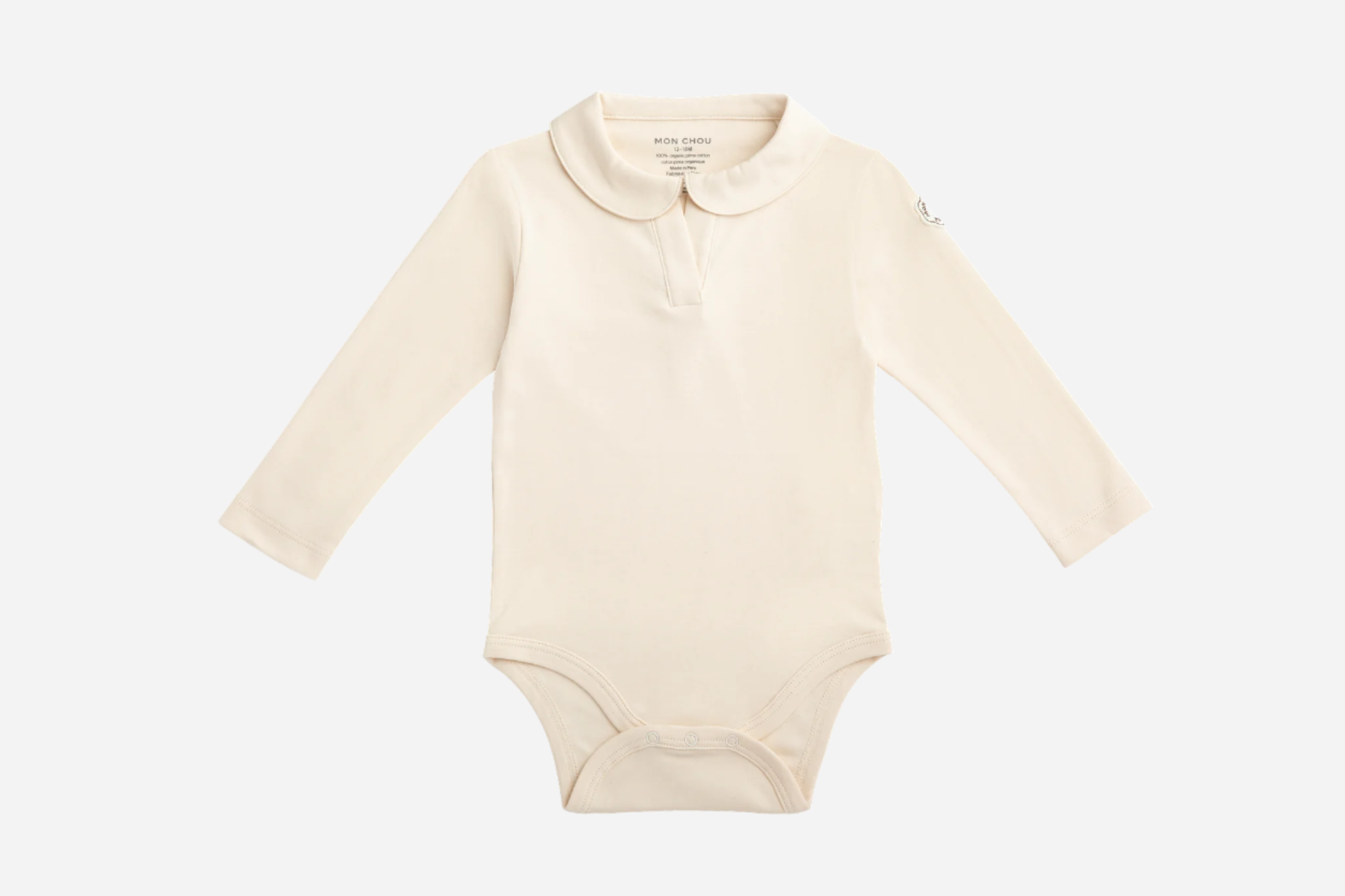 Long Sleeve Polo Onesie